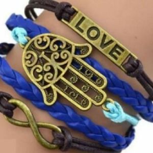New Love and Hand Fatima Bracelet